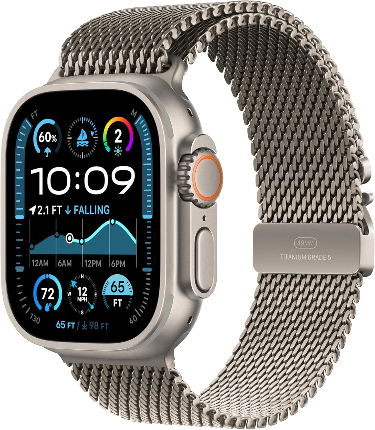 Apple Watch Ultra 2 GPS + Cellular 49mm Titanium Case