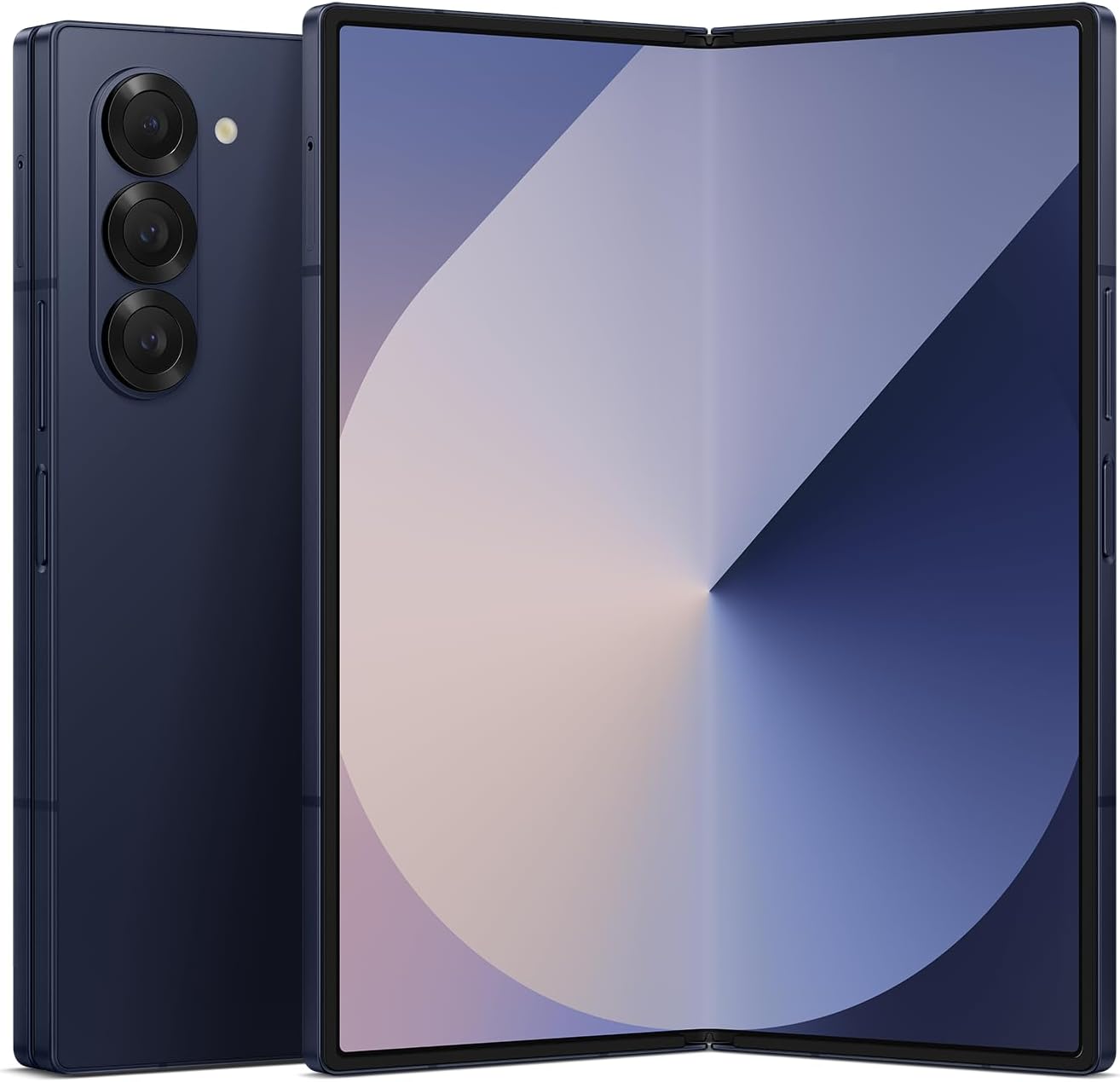SAMSUNG Galaxy Z Fold 6 AI Cell Phone, Unlocked Android Smartphone