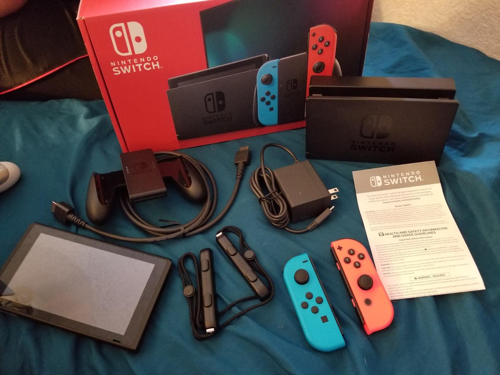 Nintendo Switch™ with Neon Blue and Neon Red