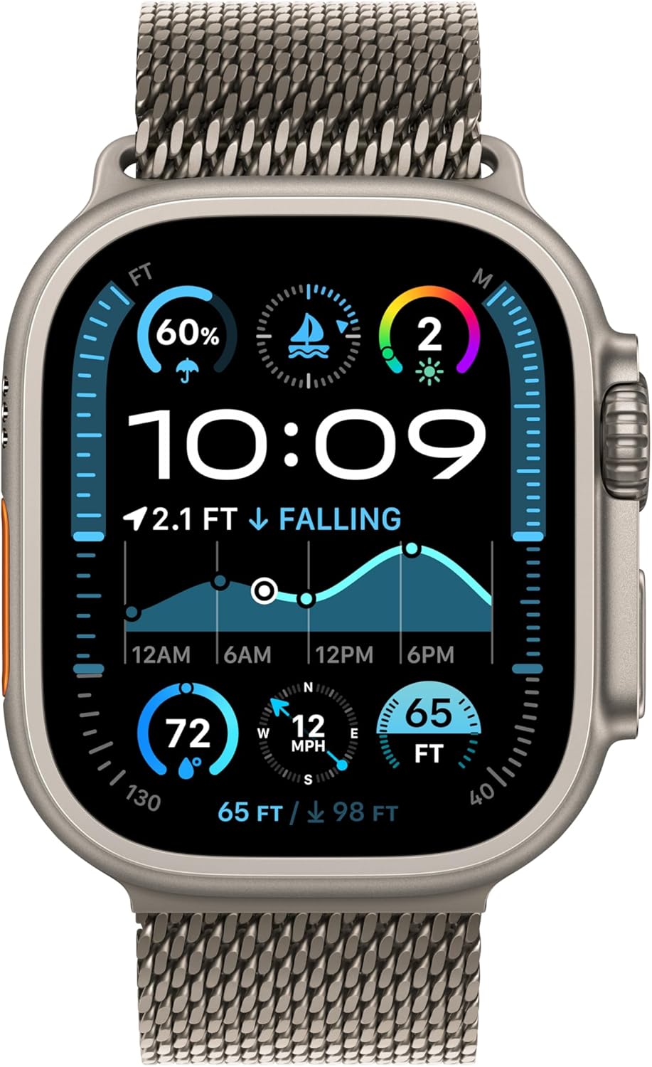 Apple Watch Ultra 2 GPS + Cellular 49mm Titanium Case