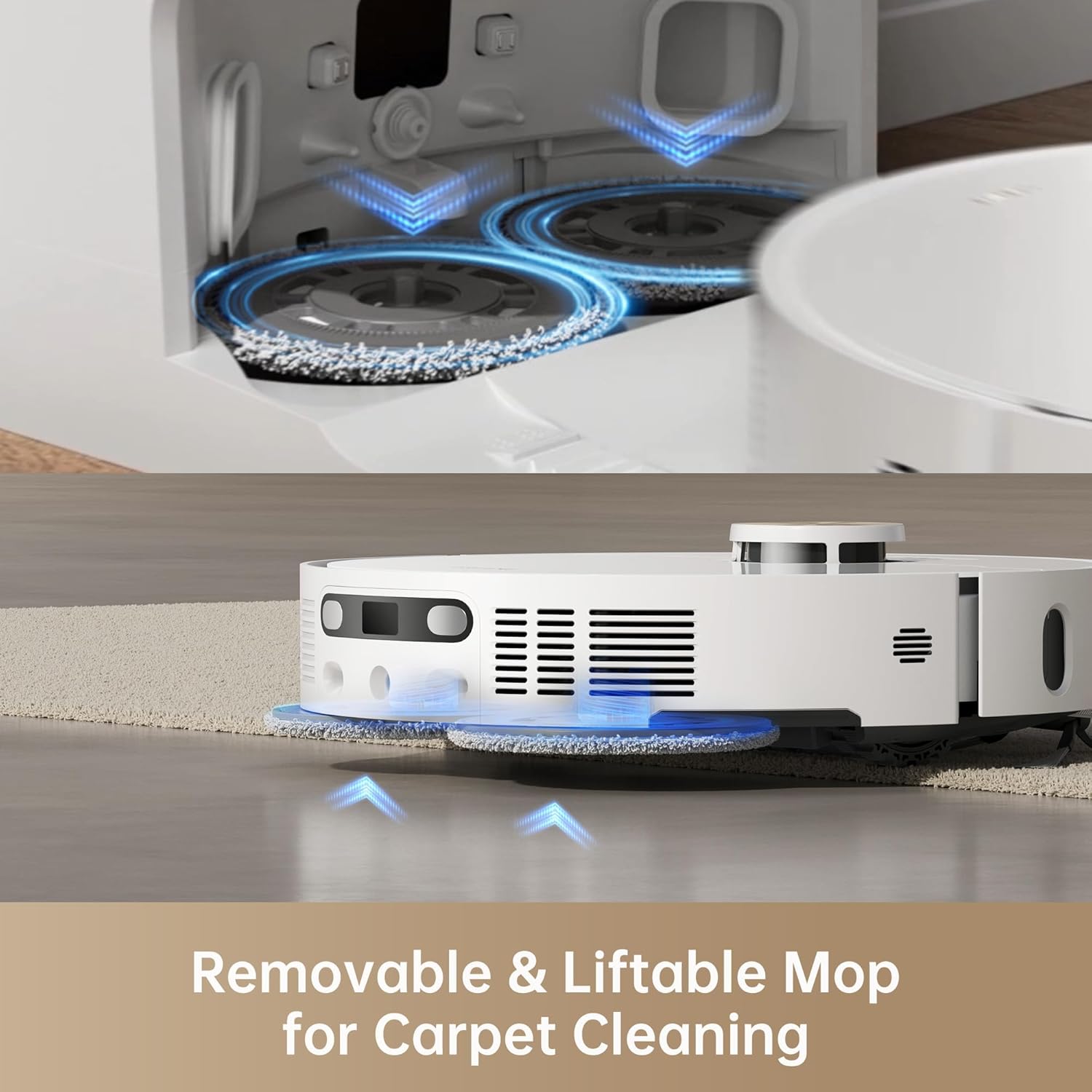 DREAME X40 Ultra Complete Robot Vacuum Cleaner, 12000 Pa Robotic Vacuum