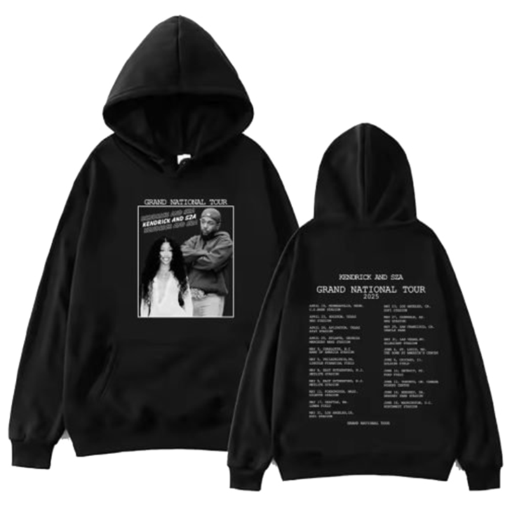 Kendrick & SZA Merch Album Hoodie