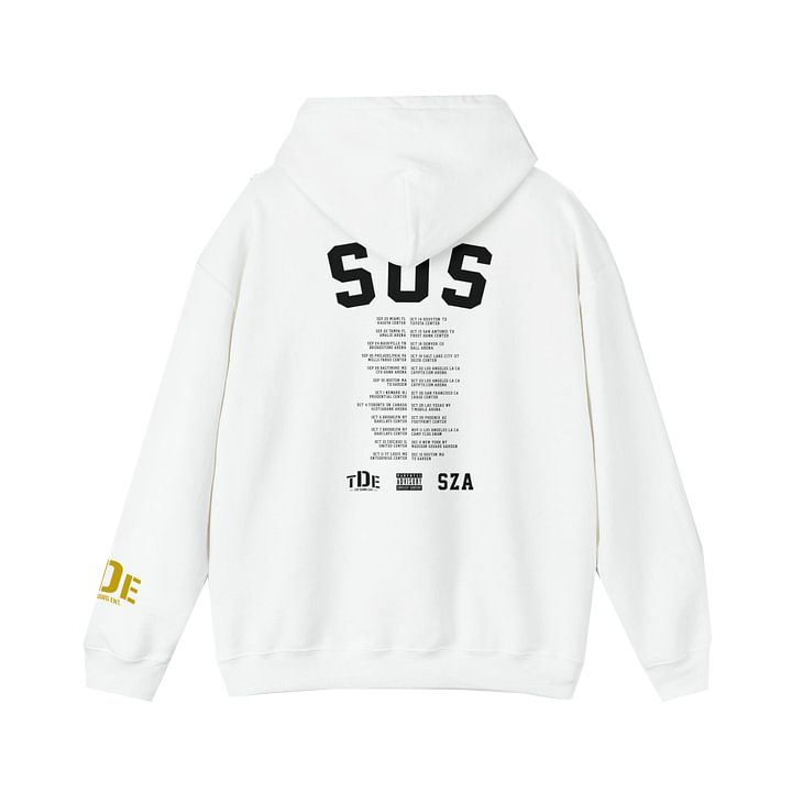 SZA Merchandise - New SOS North America Tour Dates Hoodie
