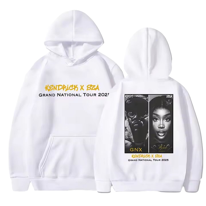Kendrick Lamar Sza Hoodie Grand National Tour 2025