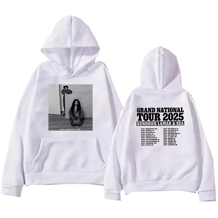 Grand National Tour 2025 Hoodie Kendrick Lamar & SZA
