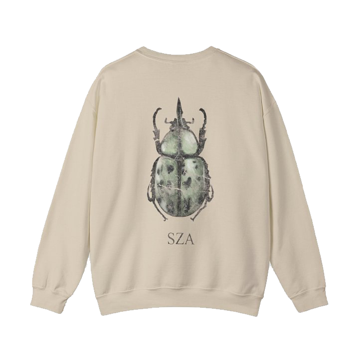 SZA LANA MERCH - SZA LANA BEETLE SAND CREWNECK