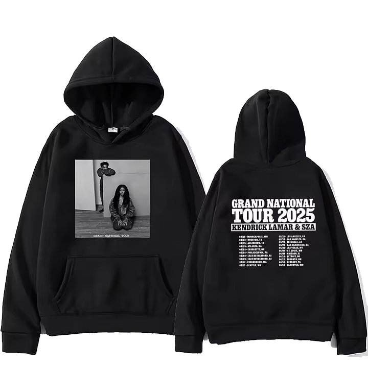 Grand National Tour 2025 Hoodie Kendrick Lamar & SZA