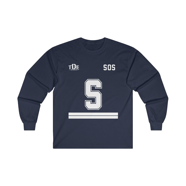 SZA SOS MERCH - SZA JERSEY LONGSLEEVE NAVY