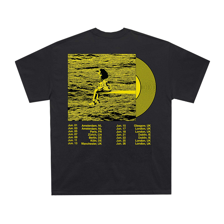 SZA Black SOS Seahorse Europe Tour T-shirt