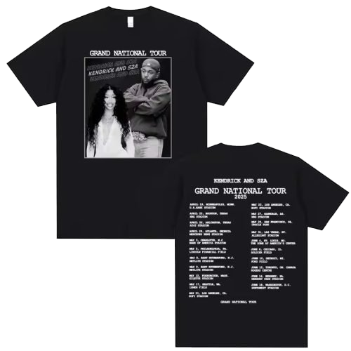 Kendrick & SZA Merch Album Shirt
