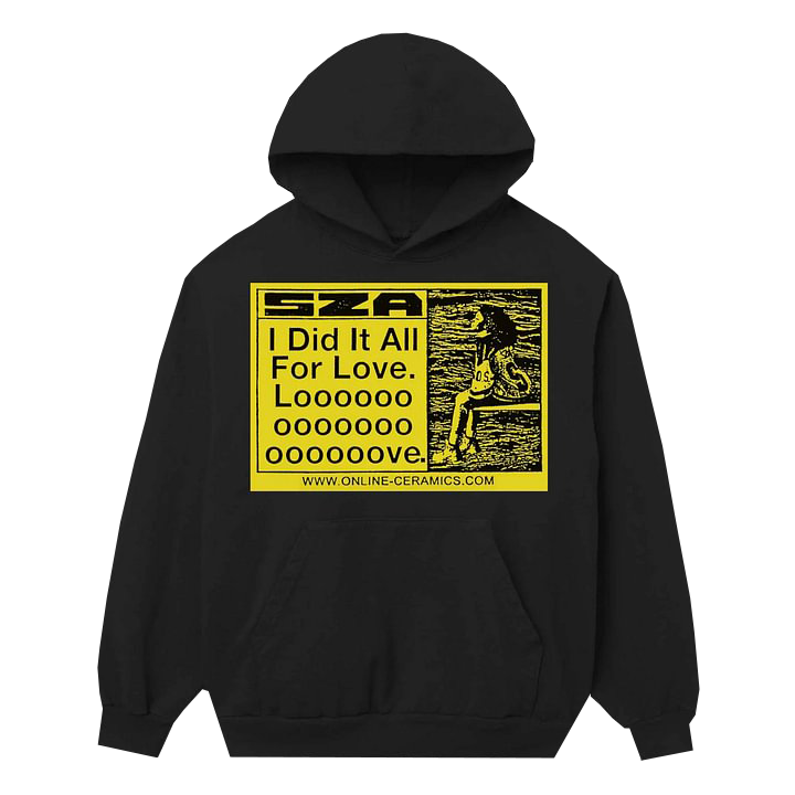 SZA I Did it All For Love Europe Tour Hoodie