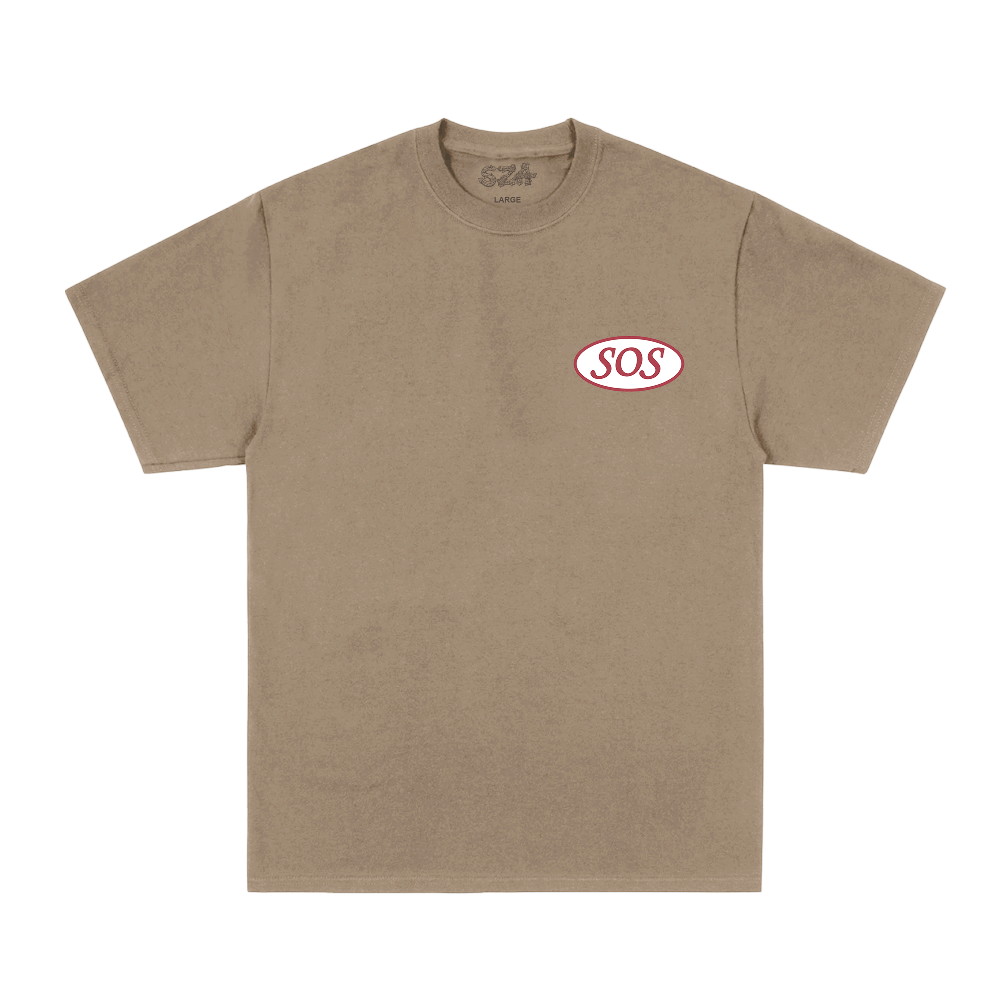 SOS DELUXE BROWN BEETLE TEE